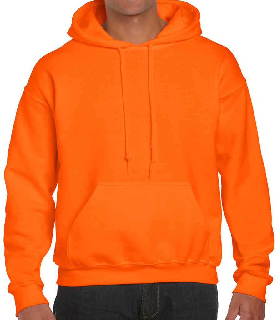 Gildan DryBlend Hooded Sweatshirt in S Orange by Gildan — Custom branded clothing by Print Press, featuring premium embroidery produced in our specialist print lab in the UK.