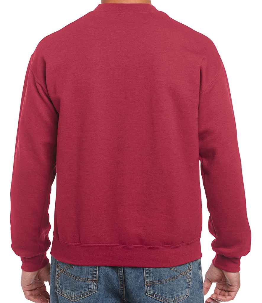 Gildan Heavy Blend Sweatshirt - (2nd Colours) in by Gildan — Custom branded clothing by Print Press, featuring premium embroidery produced in our specialist print lab in the UK.