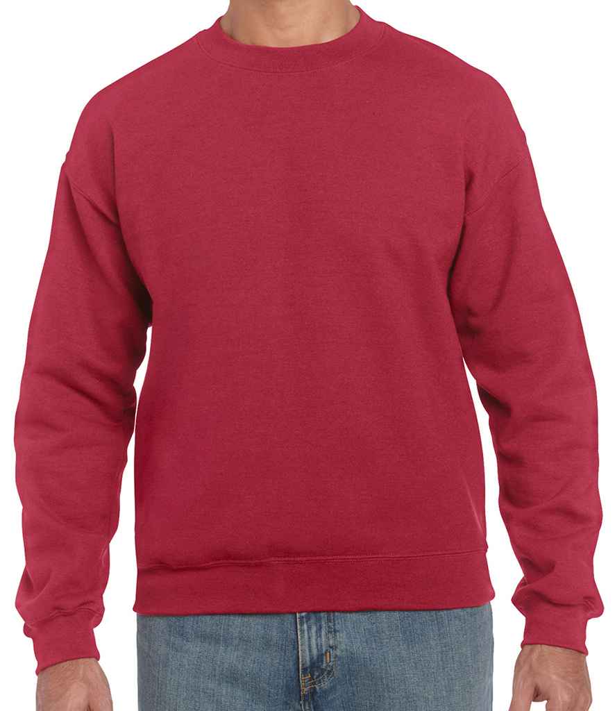 Gildan Heavy Blend Sweatshirt - (2nd Colours) in by Gildan — Custom branded clothing by Print Press, featuring premium embroidery produced in our specialist print lab in the UK.