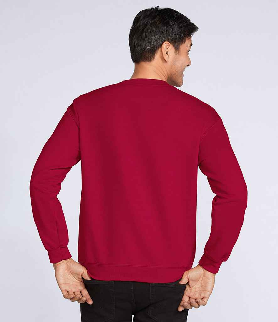 Gildan Heavy Blend Sweatshirt - (2nd Colours) in by Gildan — Custom branded clothing by Print Press, featuring premium embroidery produced in our specialist print lab in the UK.