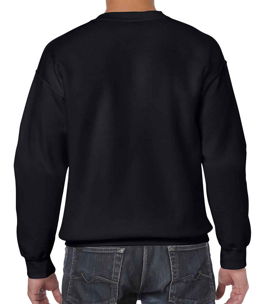 Gildan Heavy Blend Sweatshirt - (2nd Colours) in by Gildan — Custom branded clothing by Print Press, featuring premium embroidery produced in our specialist print lab in the UK.