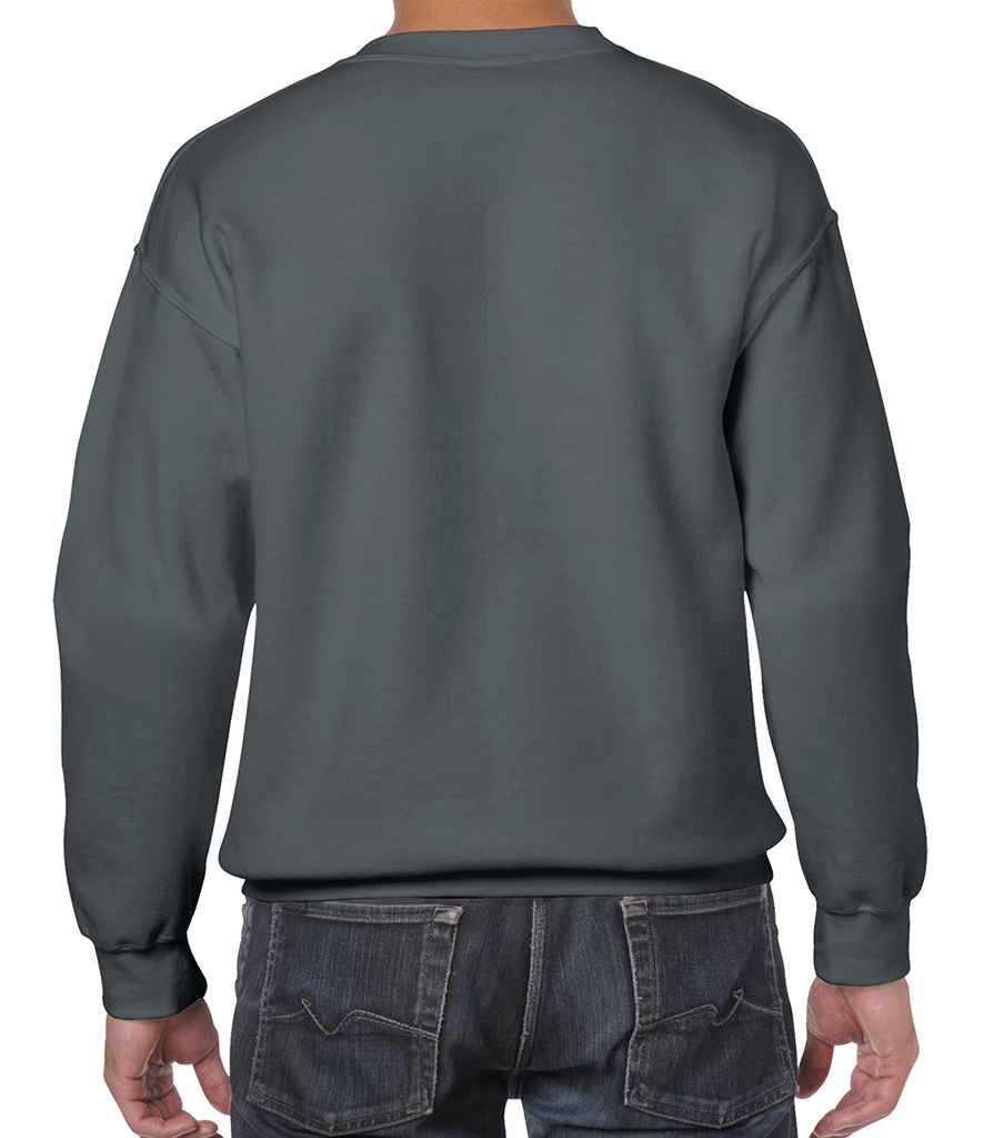 Gildan Heavy Blend Sweatshirt - (2nd Colours) in by Gildan — Custom branded clothing by Print Press, featuring premium embroidery produced in our specialist print lab in the UK.
