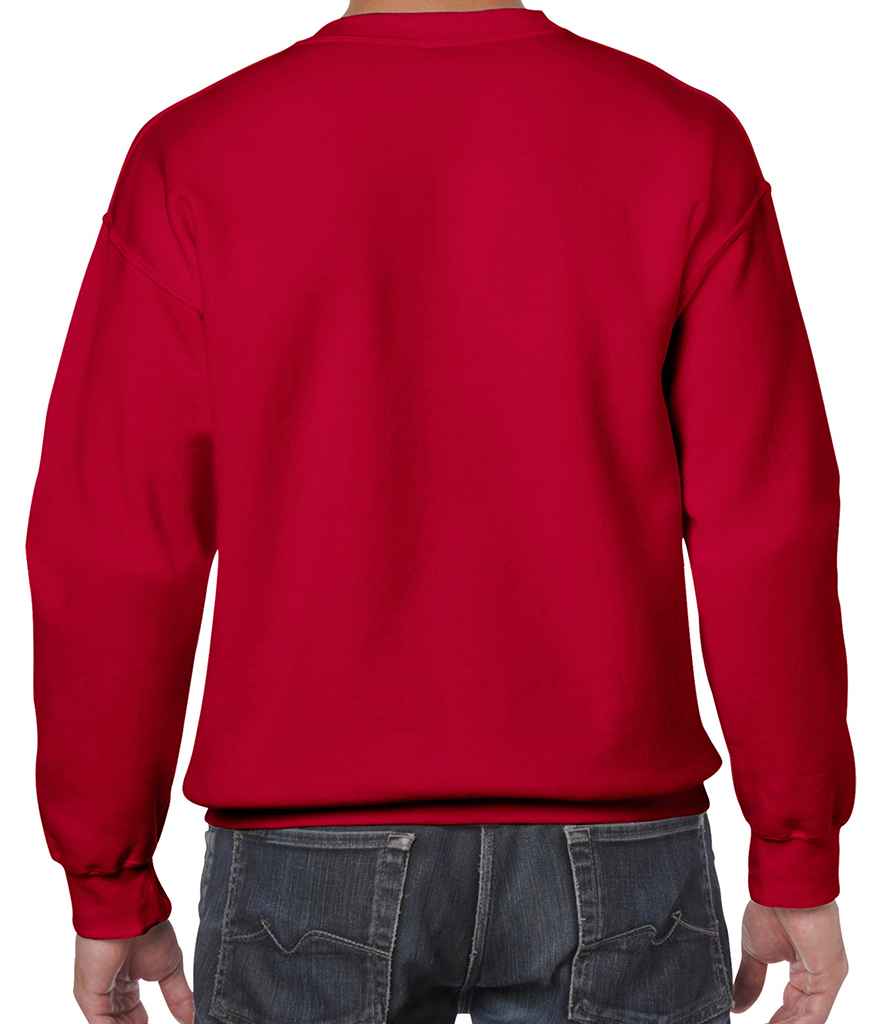 Gildan Heavy Blend Sweatshirt - (2nd Colours) in by Gildan — Custom branded clothing by Print Press, featuring premium embroidery produced in our specialist print lab in the UK.