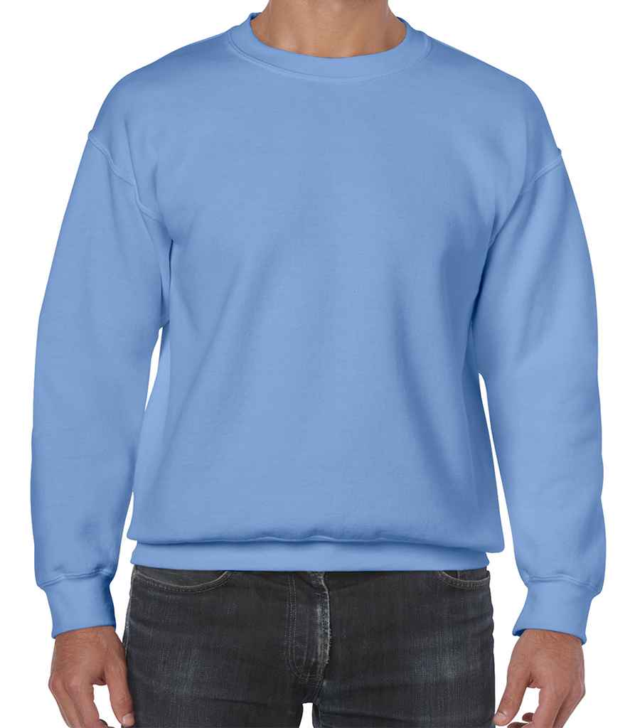 Gildan Heavy Blend Sweatshirt - (2nd Colours) in Carolina Blue by Gildan — Custom branded clothing by Print Press, featuring premium embroidery produced in our specialist print lab in the UK.