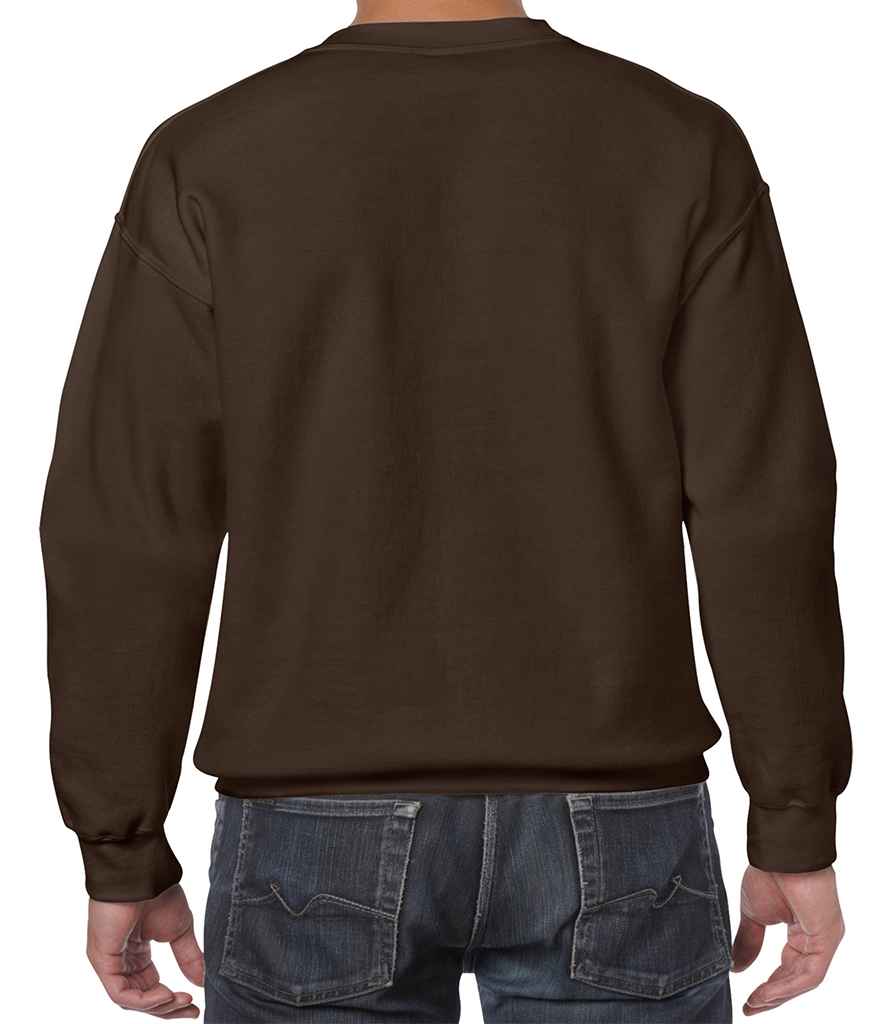 Gildan Heavy Blend Sweatshirt - (2nd Colours) in by Gildan — Custom branded clothing by Print Press, featuring premium embroidery produced in our specialist print lab in the UK.