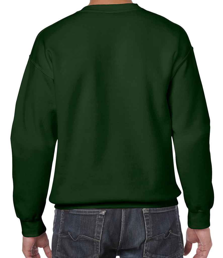 Gildan Heavy Blend Sweatshirt - (2nd Colours) in by Gildan — Custom branded clothing by Print Press, featuring premium embroidery produced in our specialist print lab in the UK.