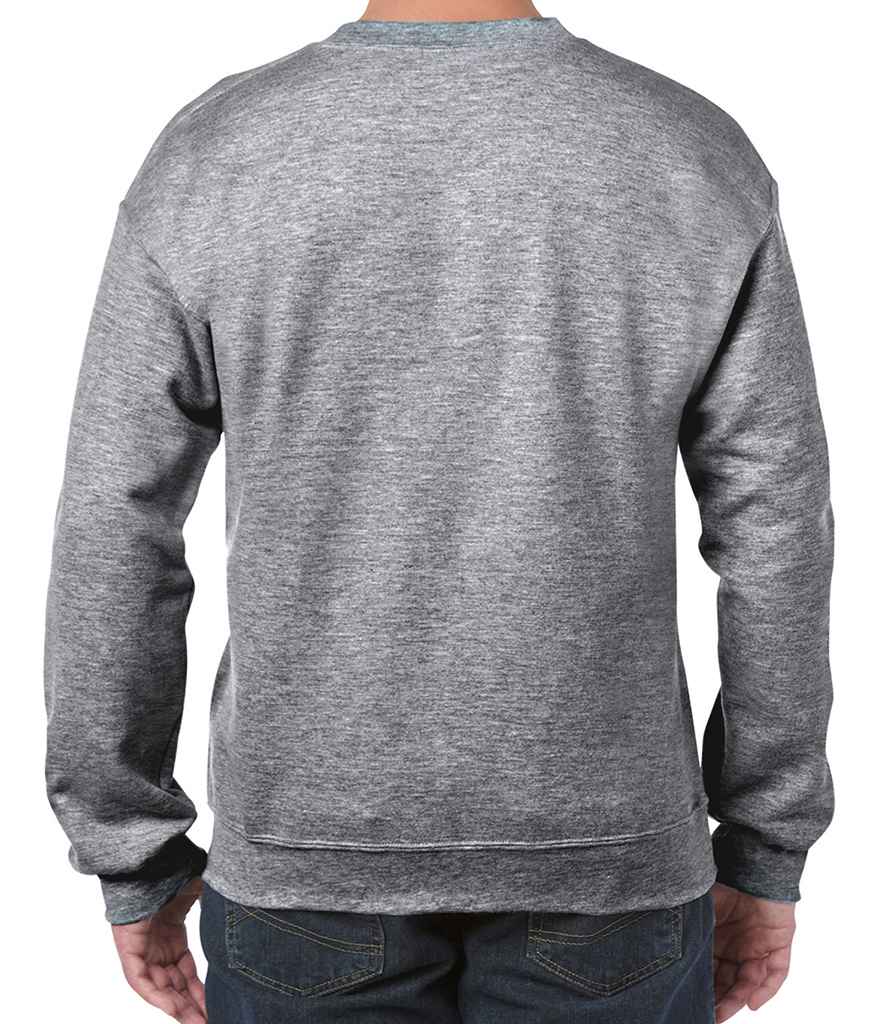 Gildan Heavy Blend Sweatshirt - (2nd Colours) in by Gildan — Custom branded clothing by Print Press, featuring premium embroidery produced in our specialist print lab in the UK.