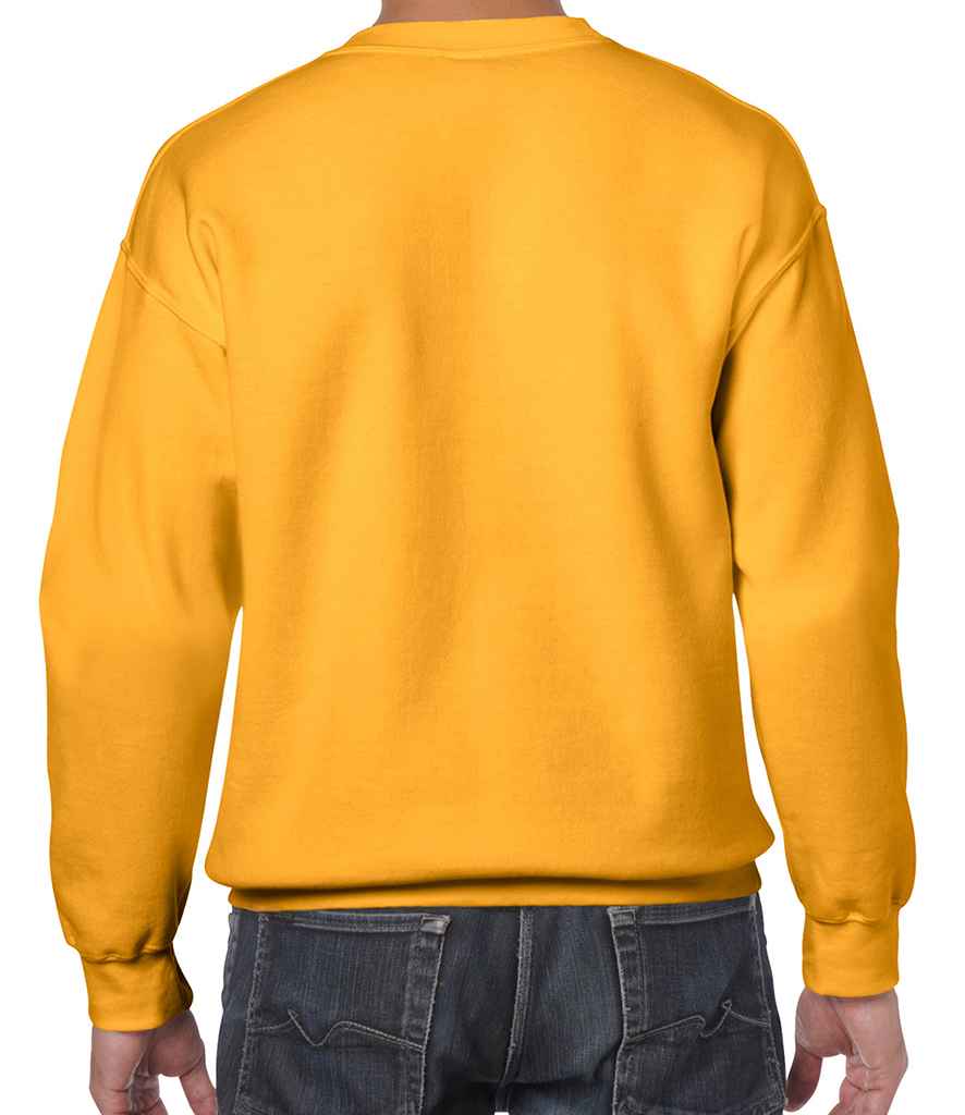 Gildan Heavy Blend Sweatshirt - (2nd Colours) in by Gildan — Custom branded clothing by Print Press, featuring premium embroidery produced in our specialist print lab in the UK.