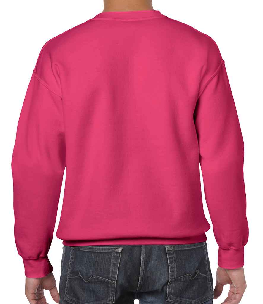 Gildan Heavy Blend Sweatshirt - (2nd Colours) in by Gildan — Custom branded clothing by Print Press, featuring premium embroidery produced in our specialist print lab in the UK.