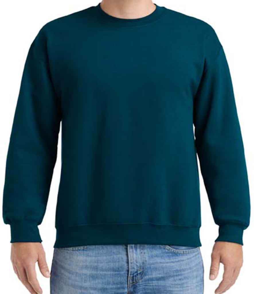 Gildan Heavy Blend Sweatshirt in Legion Blue by Gildan — Custom branded clothing by Print Press, featuring premium embroidery produced in our specialist print lab in the UK.