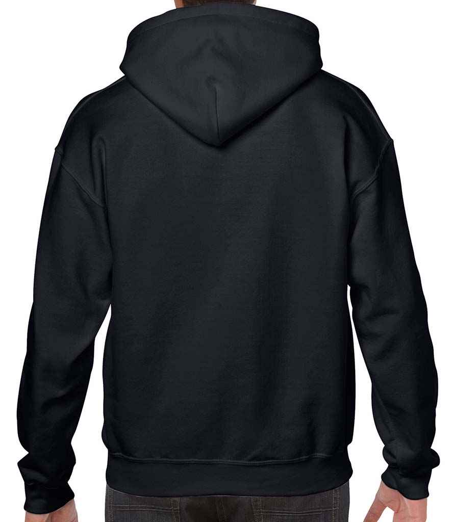 Gildan Heavy Blend Hooded Sweatshirt - (2nd Colours) in by Gildan — Custom branded clothing by Print Press, featuring premium embroidery produced in our specialist print lab in the UK.