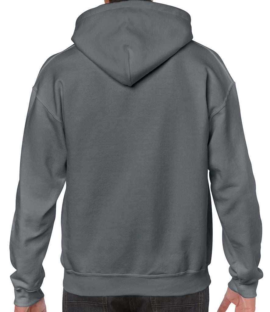 Gildan Heavy Blend Hooded Sweatshirt - (2nd Colours) in by Gildan — Custom branded clothing by Print Press, featuring premium embroidery produced in our specialist print lab in the UK.