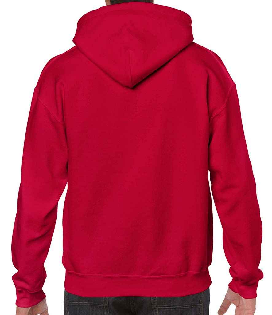 Gildan Heavy Blend Hooded Sweatshirt - (2nd Colours) in by Gildan — Custom branded clothing by Print Press, featuring premium embroidery produced in our specialist print lab in the UK.