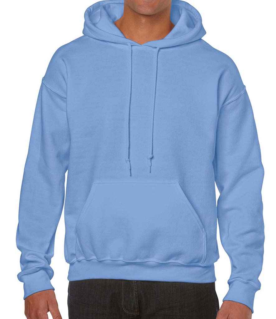 Gildan Heavy Blend Hooded Sweatshirt - (2nd Colours) in Carolina Blue by Gildan — Custom branded clothing by Print Press, featuring premium embroidery produced in our specialist print lab in the UK.