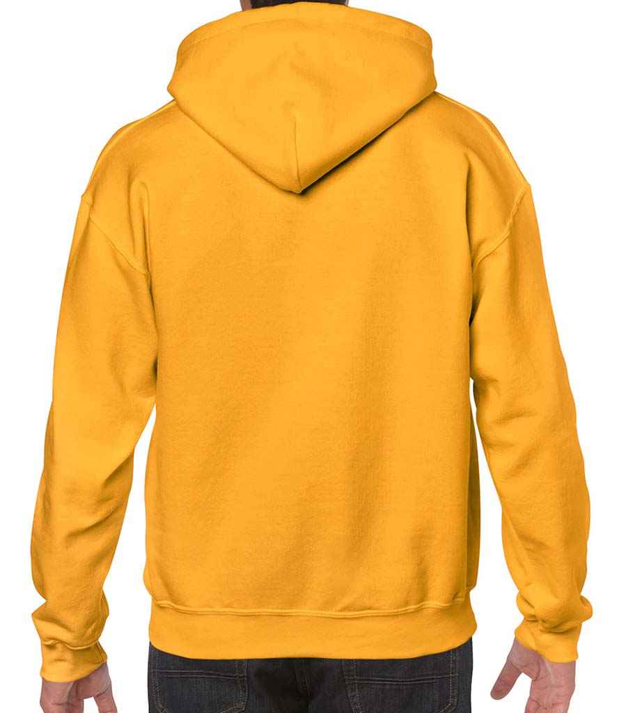 Gildan Heavy Blend Hooded Sweatshirt - (2nd Colours) in by Gildan — Custom branded clothing by Print Press, featuring premium embroidery produced in our specialist print lab in the UK.