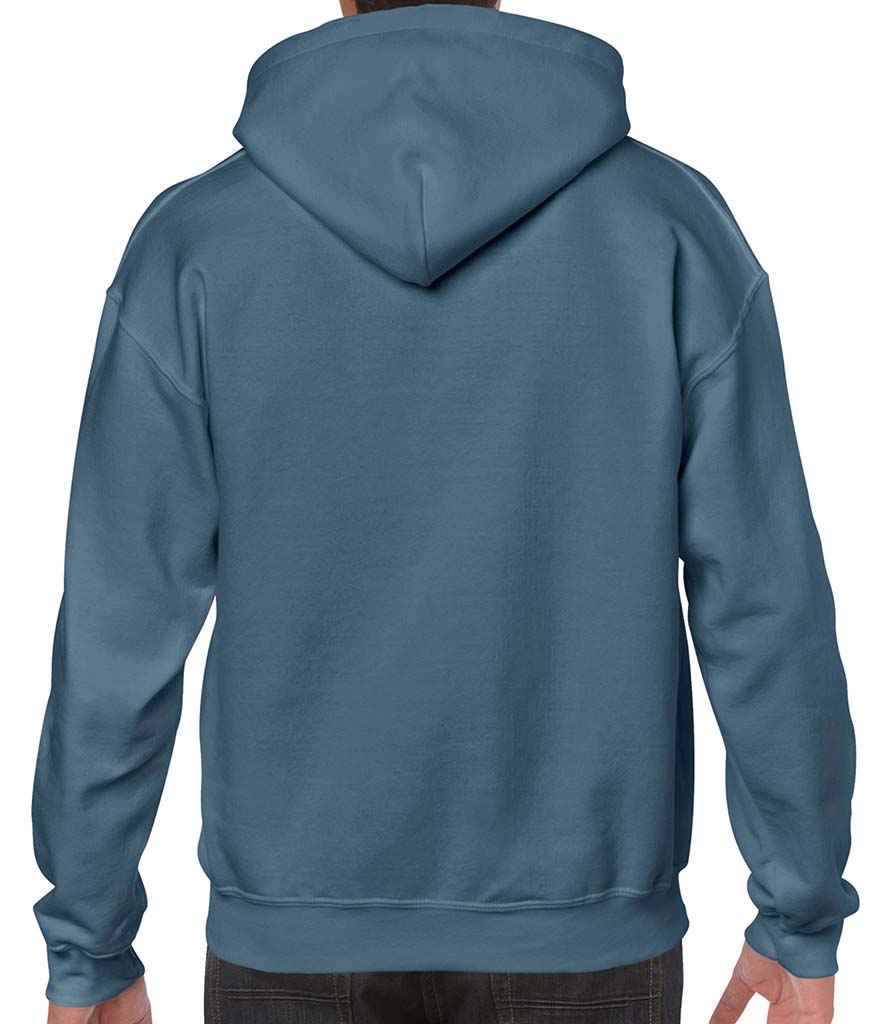 Gildan Heavy Blend Hooded Sweatshirt - (2nd Colours) in by Gildan — Custom branded clothing by Print Press, featuring premium embroidery produced in our specialist print lab in the UK.