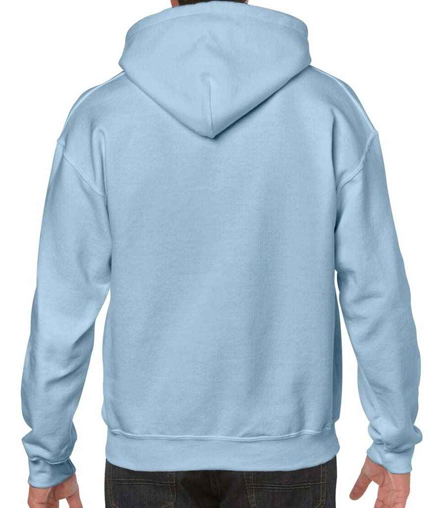 Gildan Heavy Blend Hooded Sweatshirt - (2nd Colours) in by Gildan — Custom branded clothing by Print Press, featuring premium embroidery produced in our specialist print lab in the UK.