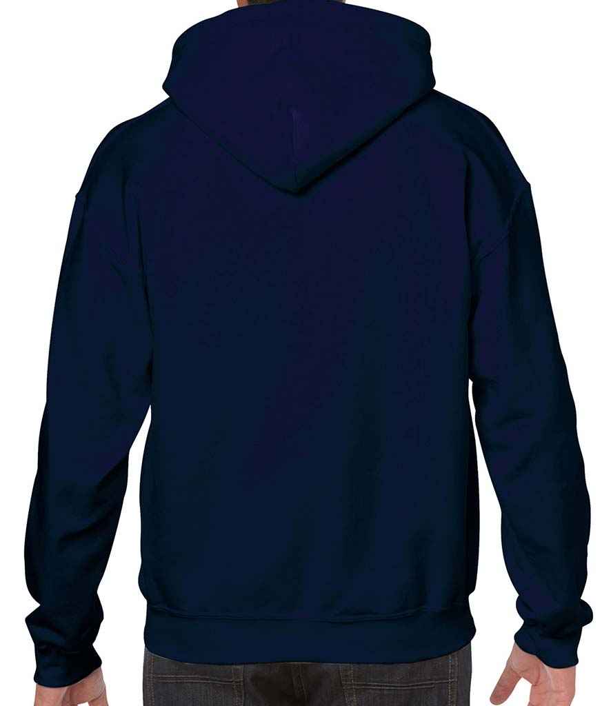 Gildan Heavy Blend Hooded Sweatshirt in by Gildan — Custom branded clothing by Print Press, featuring premium embroidery produced in our specialist print lab in the UK.