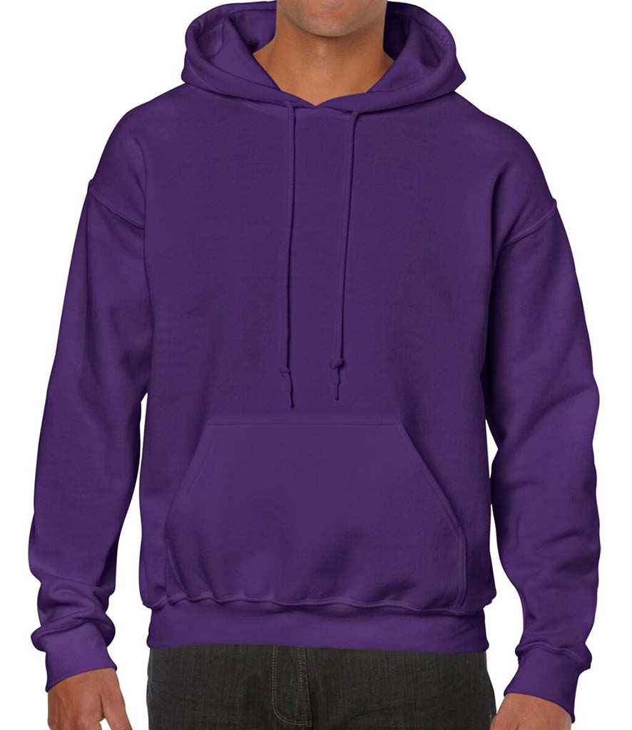 Gildan Heavy Blend Hooded Sweatshirt in by Gildan — Custom branded clothing by Print Press, featuring premium embroidery produced in our specialist print lab in the UK.