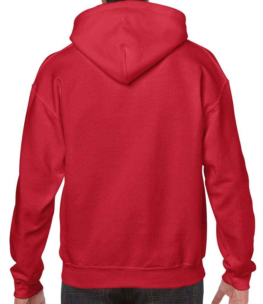 Gildan Heavy Blend Hooded Sweatshirt in by Gildan — Custom branded clothing by Print Press, featuring premium embroidery produced in our specialist print lab in the UK.