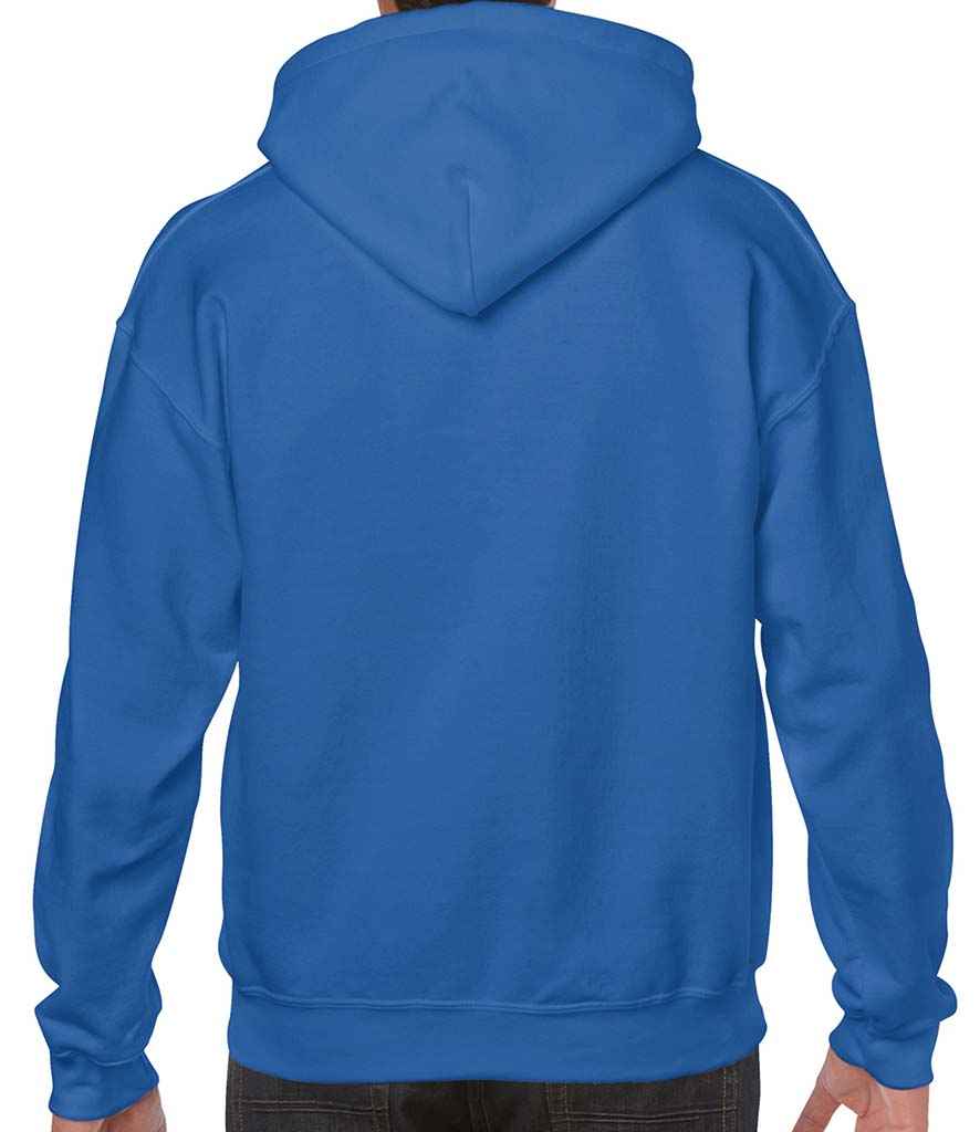 Gildan Heavy Blend Hooded Sweatshirt in by Gildan — Custom branded clothing by Print Press, featuring premium embroidery produced in our specialist print lab in the UK.
