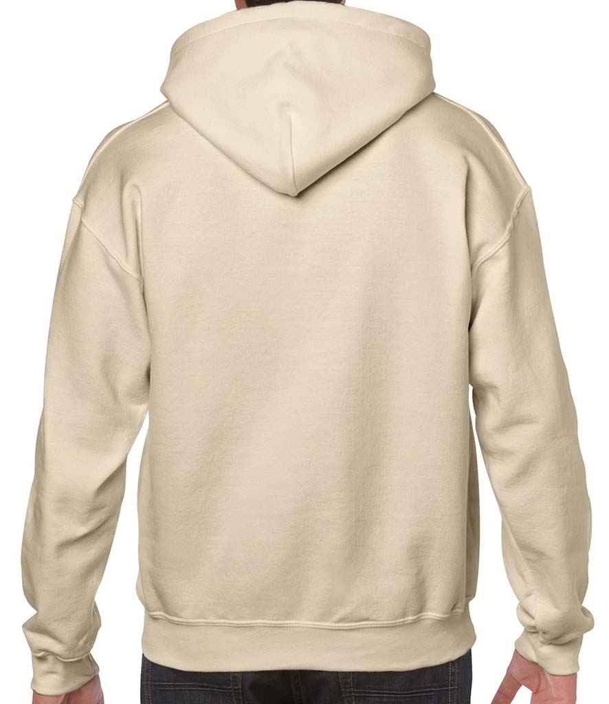 Gildan Heavy Blend Hooded Sweatshirt in by Gildan — Custom branded clothing by Print Press, featuring premium embroidery produced in our specialist print lab in the UK.