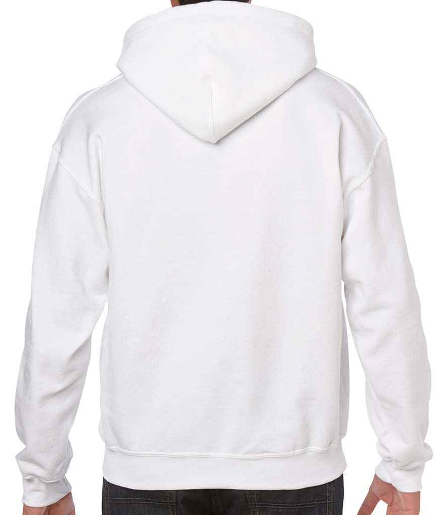 Gildan Heavy Blend Hooded Sweatshirt in by Gildan — Custom branded clothing by Print Press, featuring premium embroidery produced in our specialist print lab in the UK.