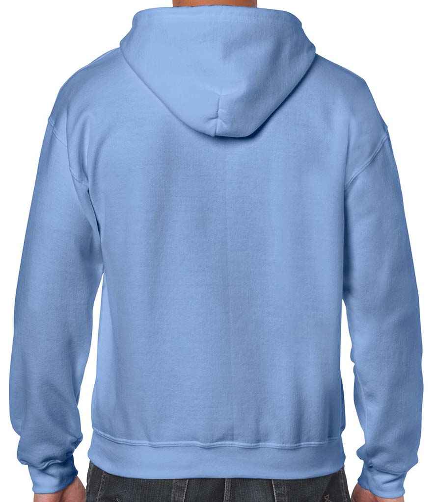 Gildan Heavy Blend Zip Hooded Sweatshirt in by Gildan — Custom branded clothing by Print Press, featuring premium embroidery produced in our specialist print lab in the UK.