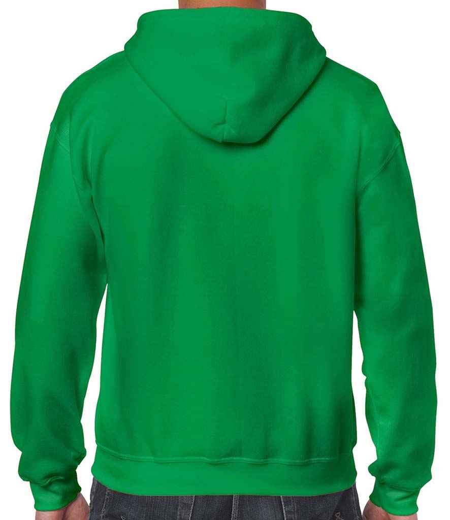 Gildan Heavy Blend Zip Hooded Sweatshirt in by Gildan — Custom branded clothing by Print Press, featuring premium embroidery produced in our specialist print lab in the UK.