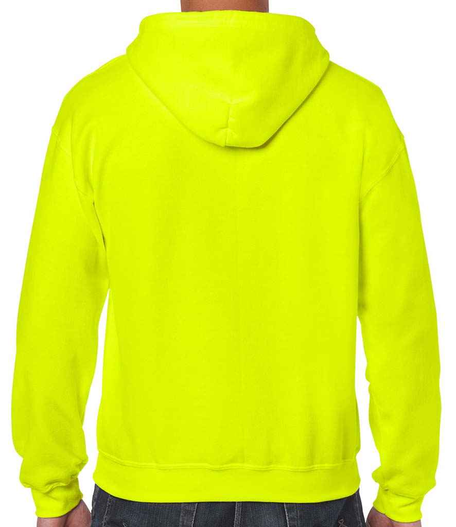 Gildan Heavy Blend Zip Hooded Sweatshirt in by Gildan — Custom branded clothing by Print Press, featuring premium embroidery produced in our specialist print lab in the UK.