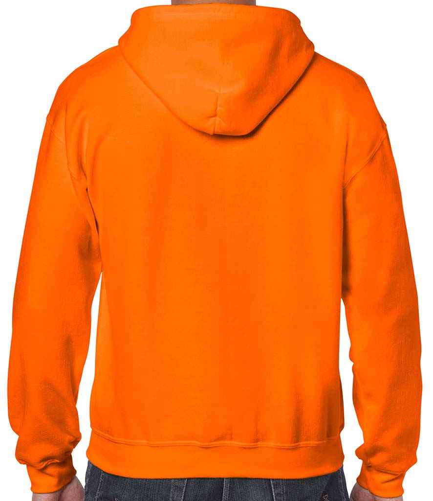 Gildan Heavy Blend Zip Hooded Sweatshirt in by Gildan — Custom branded clothing by Print Press, featuring premium embroidery produced in our specialist print lab in the UK.