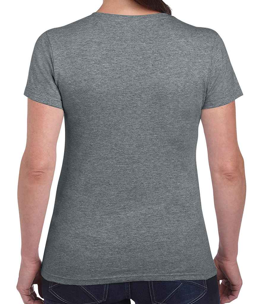 Gildan Ladies Heavy Cotton T-Shirt in by Gildan — Custom branded clothing by Print Press, featuring premium embroidery produced in our specialist print lab in the UK.