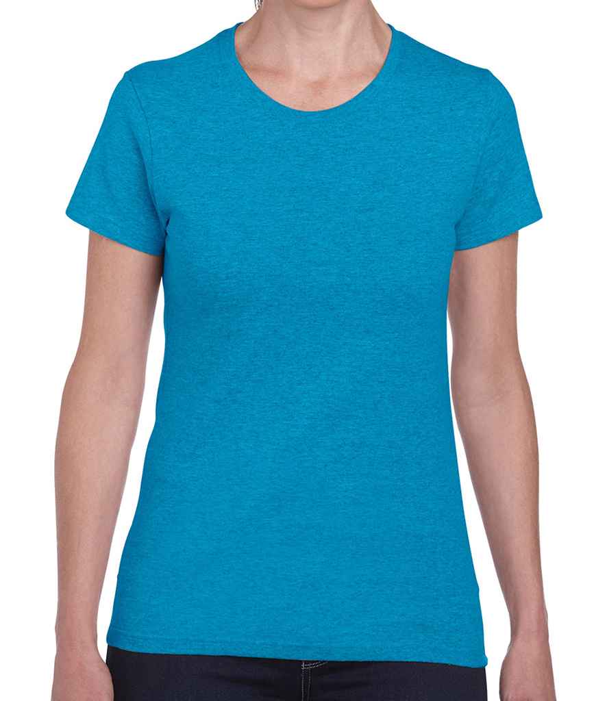 Gildan Ladies Heavy Cotton T-Shirt in by Gildan — Custom branded clothing by Print Press, featuring premium embroidery produced in our specialist print lab in the UK.