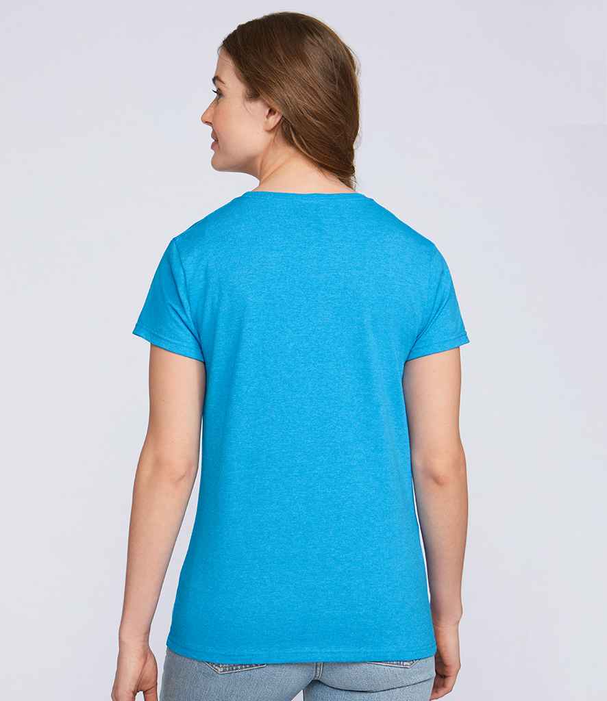 Gildan Ladies Heavy Cotton T-Shirt in by Gildan — Custom branded clothing by Print Press, featuring premium embroidery produced in our specialist print lab in the UK.