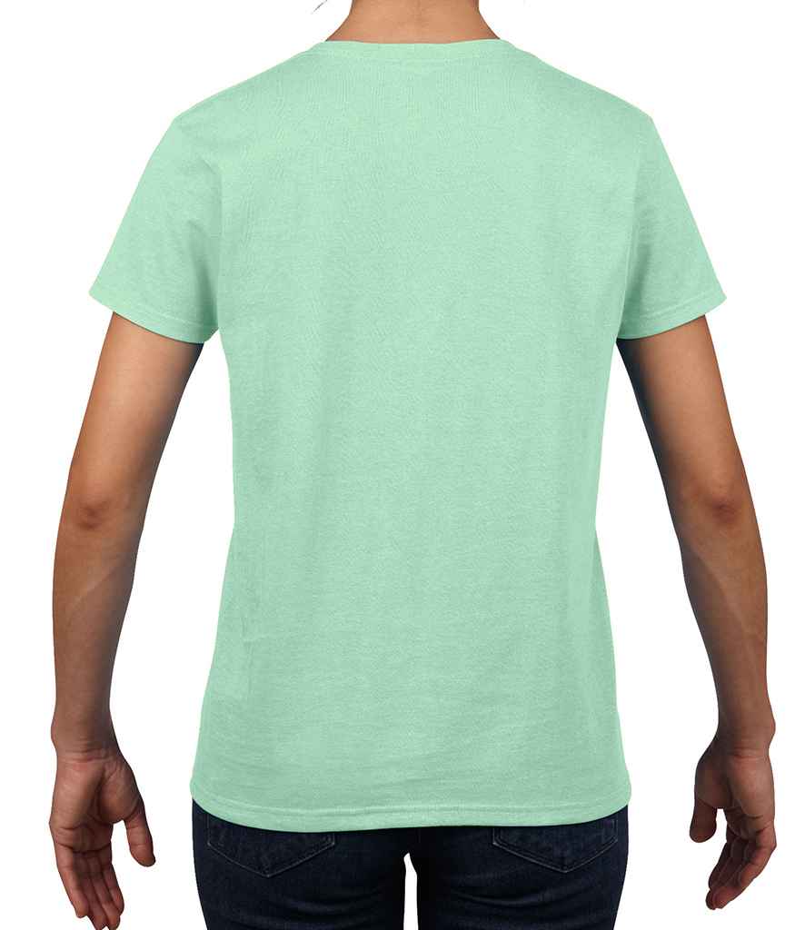 Gildan Ladies Heavy Cotton T-Shirt in by Gildan — Custom branded clothing by Print Press, featuring premium embroidery produced in our specialist print lab in the UK.