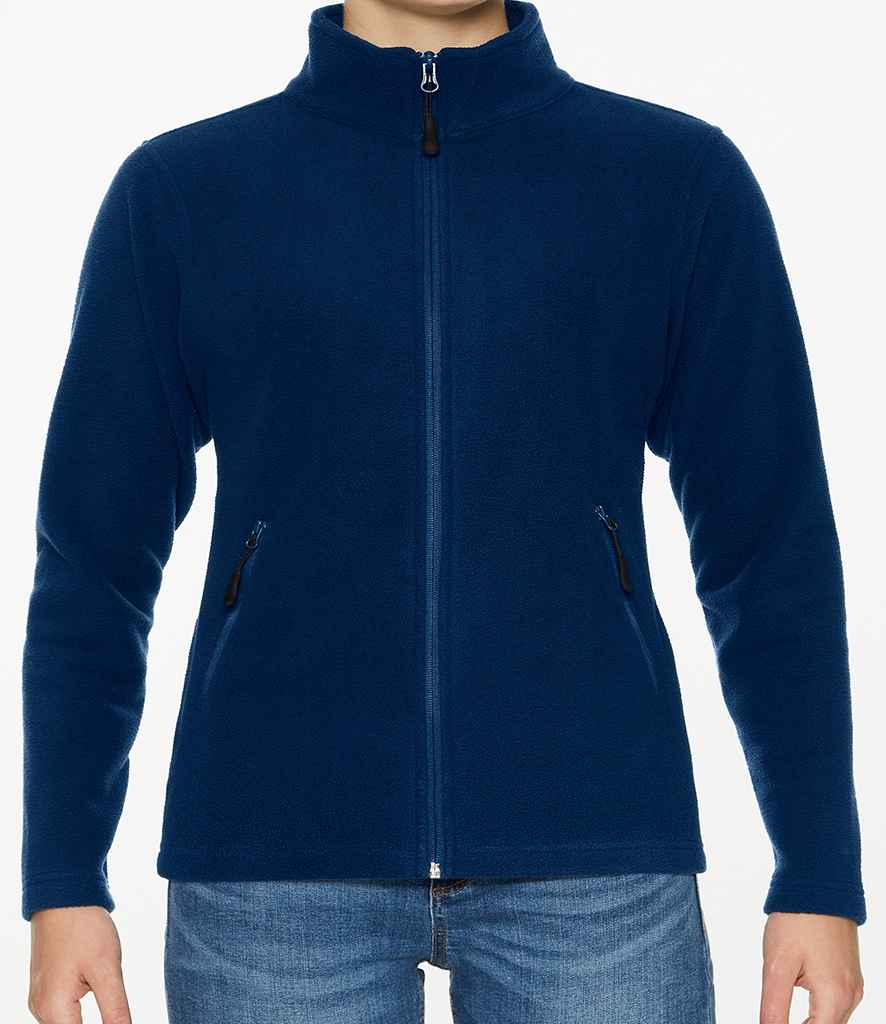 Gildan Hammer Ladies Micro Fleece Jacket in by Gildan — Custom branded clothing by Print Press, featuring premium embroidery produced in our specialist print lab in the UK.