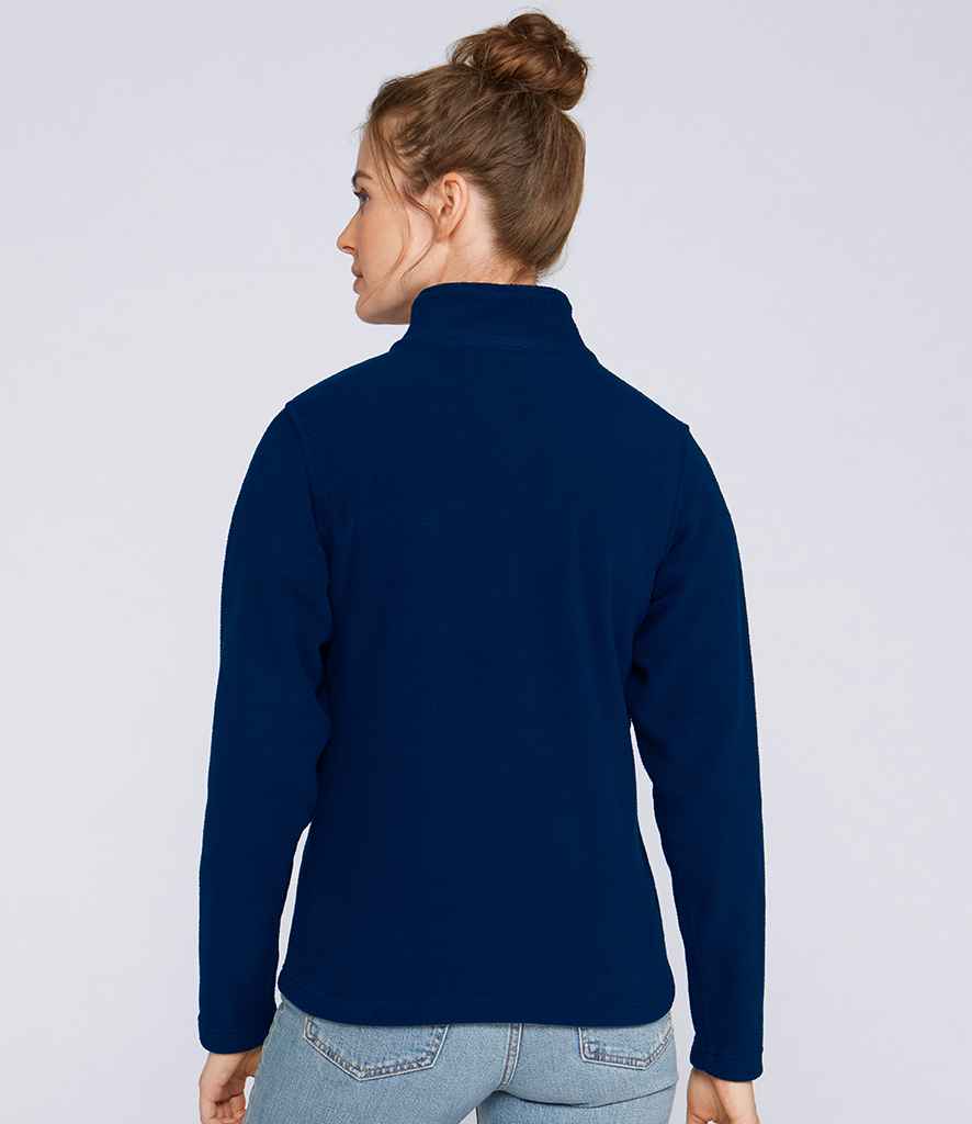 Gildan Hammer Ladies Micro Fleece Jacket in by Gildan — Custom branded clothing by Print Press, featuring premium embroidery produced in our specialist print lab in the UK.
