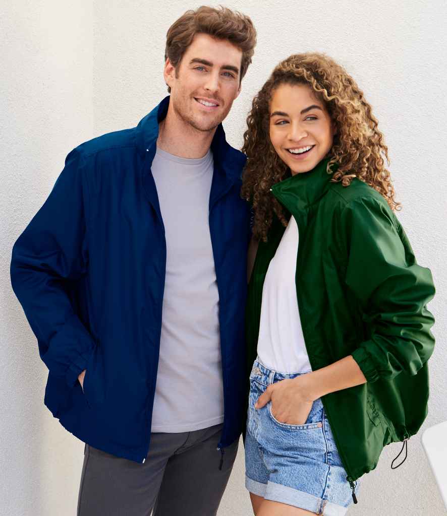 Gildan Hammer Windwear Jacket in Forest Green by Gildan — Custom branded clothing by Print Press, featuring premium embroidery produced in our specialist print lab in the UK.