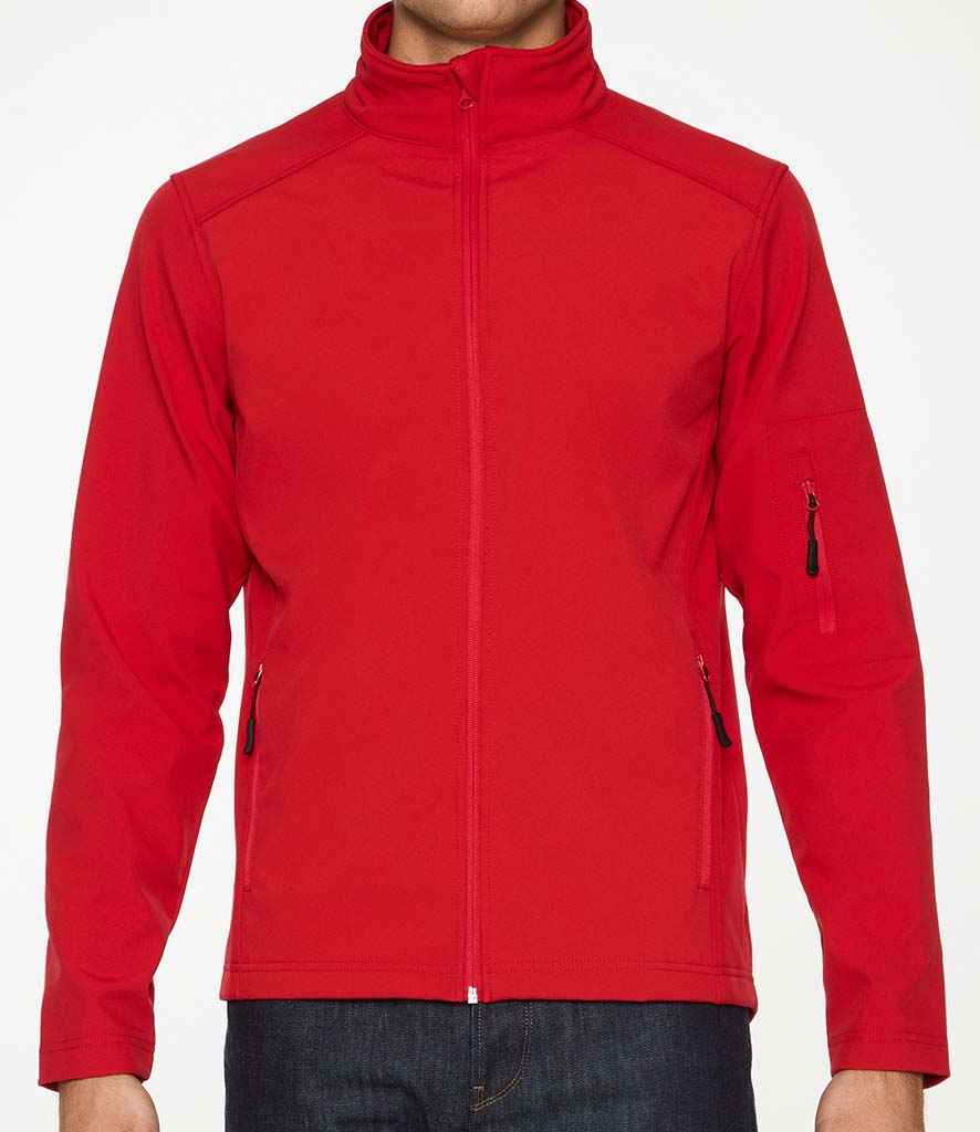 Gildan Hammer Soft Shell Jacket in by Gildan — Custom branded clothing by Print Press, featuring premium embroidery produced in our specialist print lab in the UK.