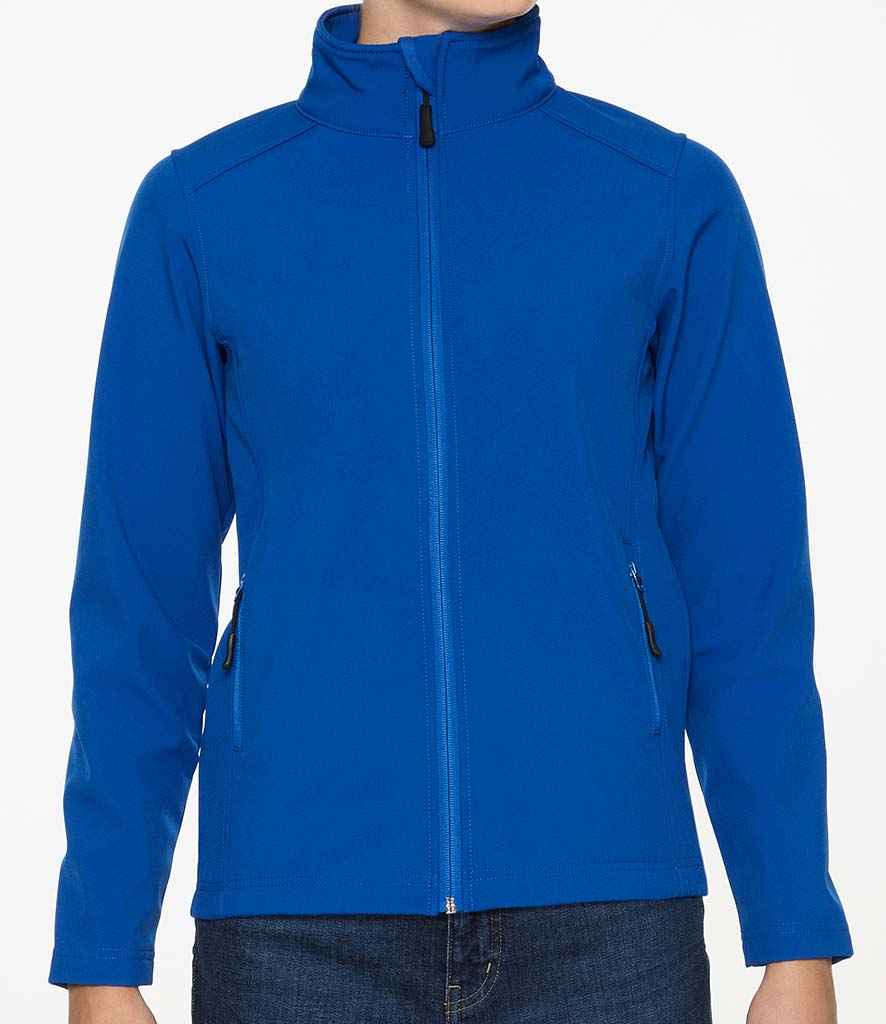 Gildan Hammer Ladies Soft Shell Jacket in by Gildan — Custom branded clothing by Print Press, featuring premium embroidery produced in our specialist print lab in the UK.