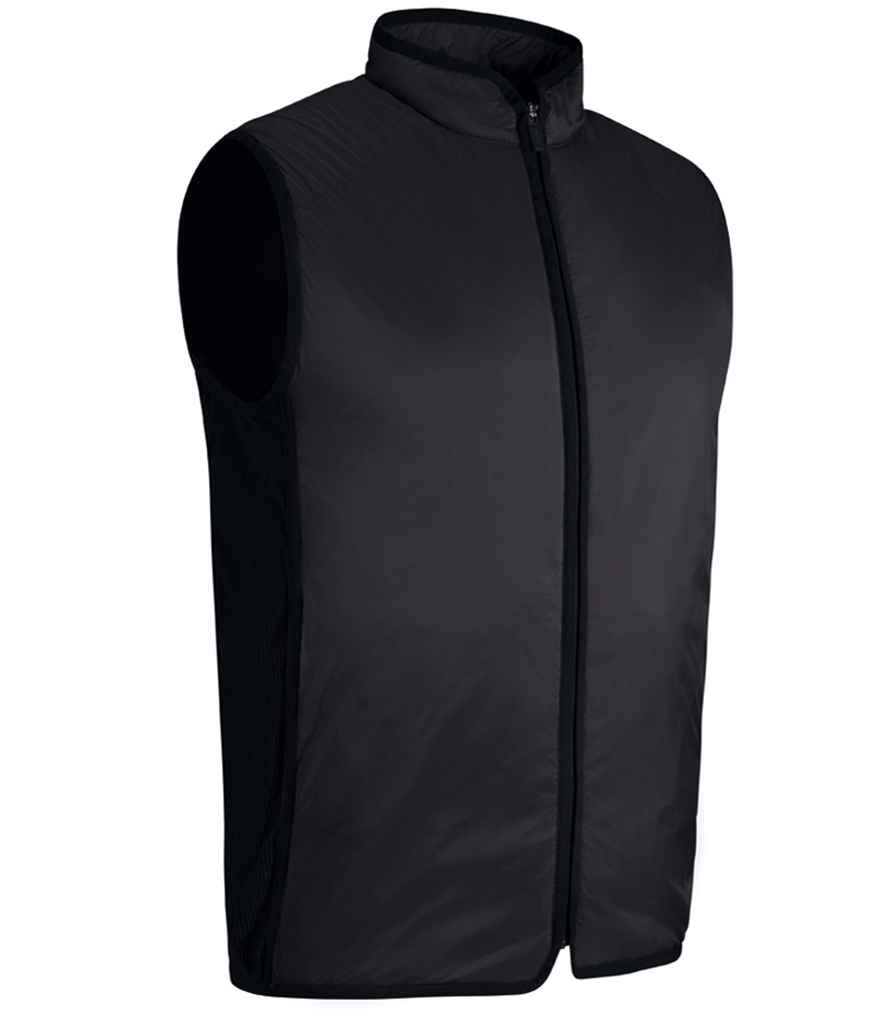 Glenmuir Storm Bloc Performance Gilet in Black by Glenmuir — Custom branded clothing by Print Press, featuring premium embroidery produced in our specialist print lab in the UK.