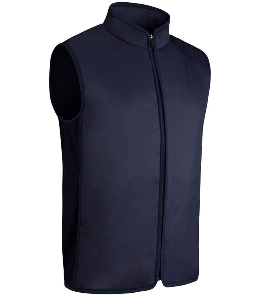 Glenmuir Storm Bloc Performance Gilet in Navy by Glenmuir — Custom branded clothing by Print Press, featuring premium embroidery produced in our specialist print lab in the UK.