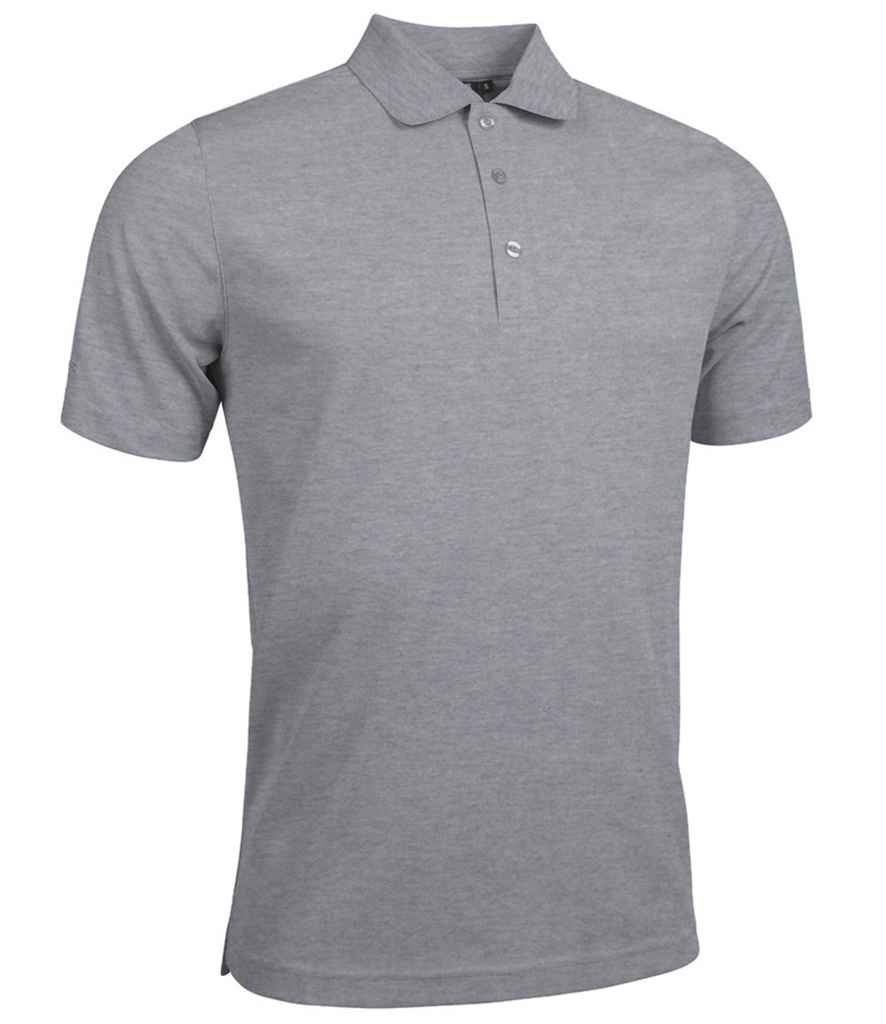 Glenmuir Performance Pique Polo Shirt in Light Grey Marl by Glenmuir — Custom branded clothing by Print Press, featuring premium embroidery produced in our specialist print lab in the UK.