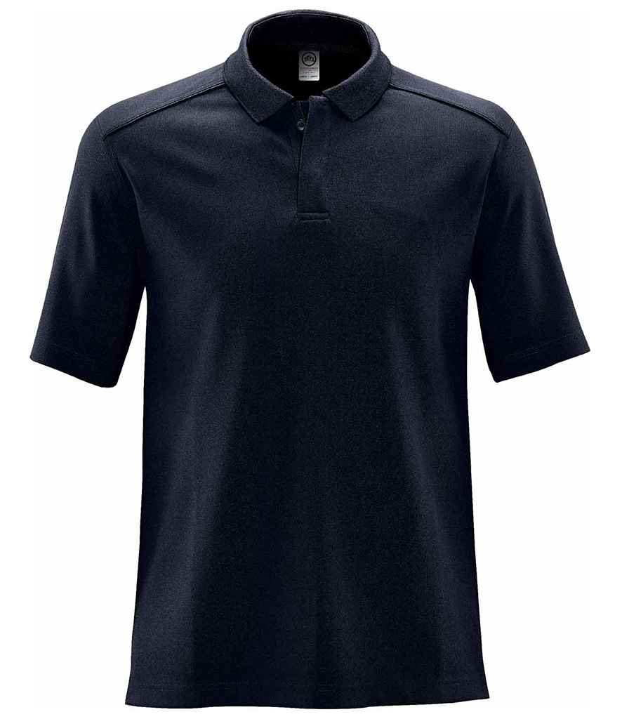 Stormtech Endurance HD Polo Shirt in Navy Navy by Stormtech — Custom branded clothing by Print Press, featuring premium embroidery produced in our specialist print lab in the UK.