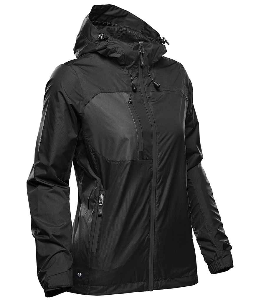 Stormtech Ladies Olympia Shell Jacket in by Stormtech — Custom branded clothing by Print Press, featuring premium embroidery produced in our specialist print lab in the UK.