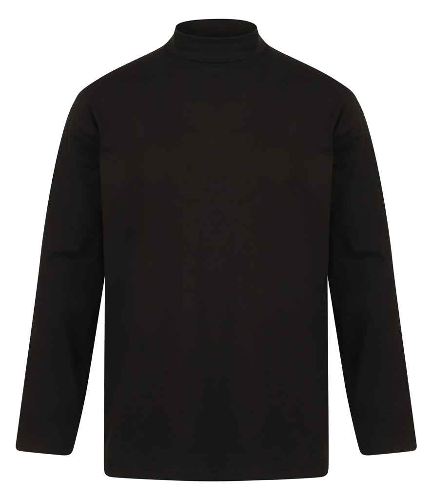 Henbury Long Sleeve Roll Neck Top in by Henbury — Custom branded clothing by Print Press, featuring premium embroidery produced in our specialist print lab in the UK.
