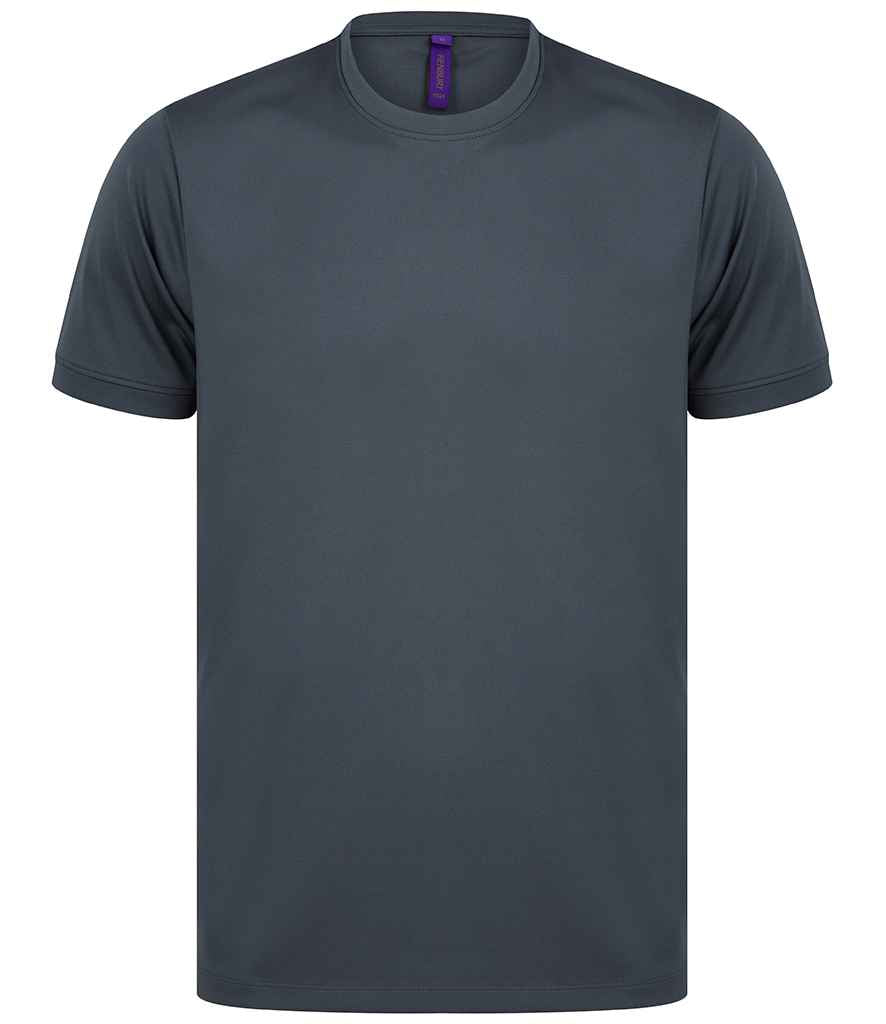 Henbury HiCool Performance T-Shirt in by Henbury — Custom branded clothing by Print Press, featuring premium embroidery produced in our specialist print lab in the UK.