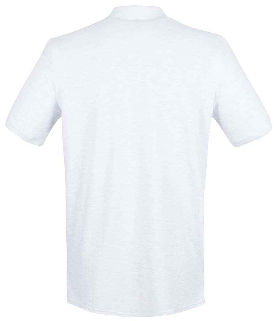 Henbury Modern Fit Cotton Pique Polo Shirt - (2nd Colours) in by Henbury — Custom branded clothing by Print Press, featuring premium embroidery produced in our specialist print lab in the UK.