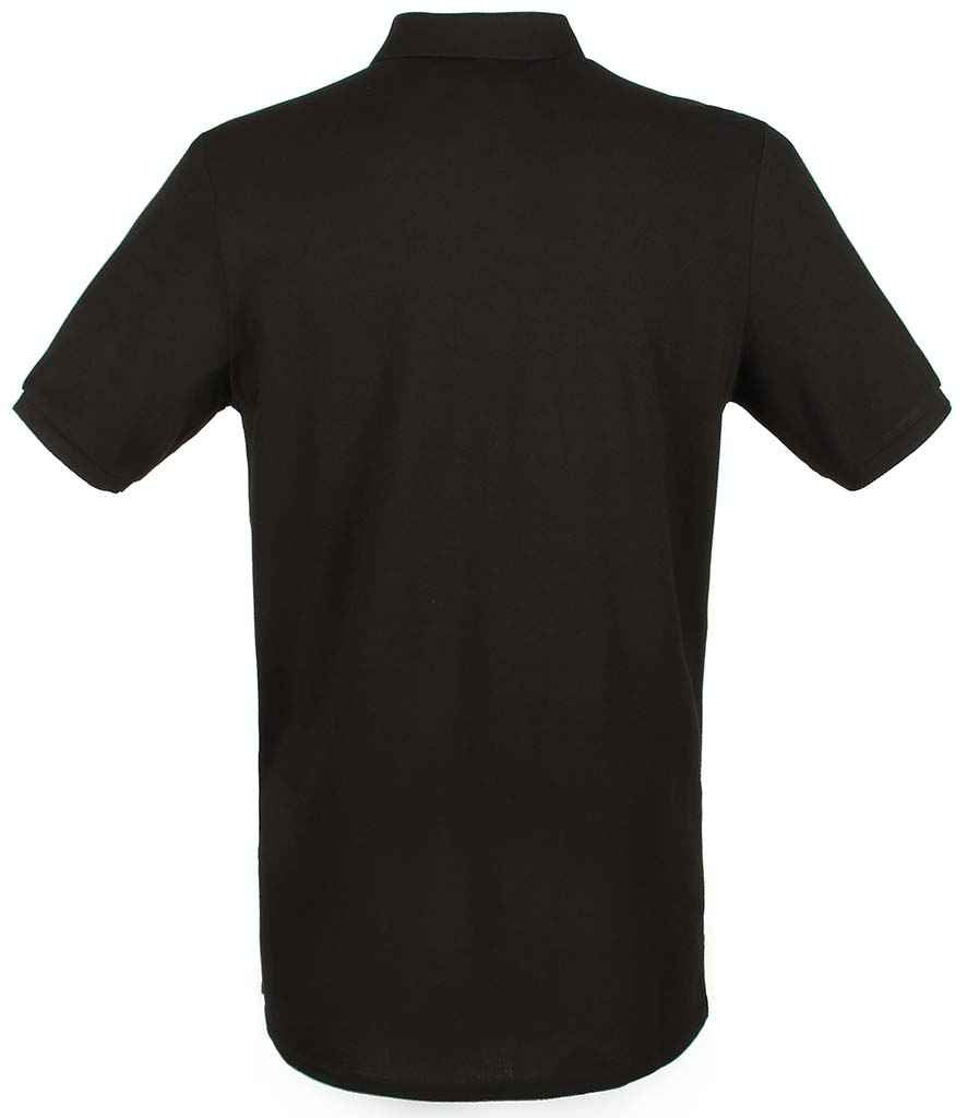 Henbury Modern Fit Cotton Pique Polo Shirt - (2nd Colours) in by Henbury — Custom branded clothing by Print Press, featuring premium embroidery produced in our specialist print lab in the UK.