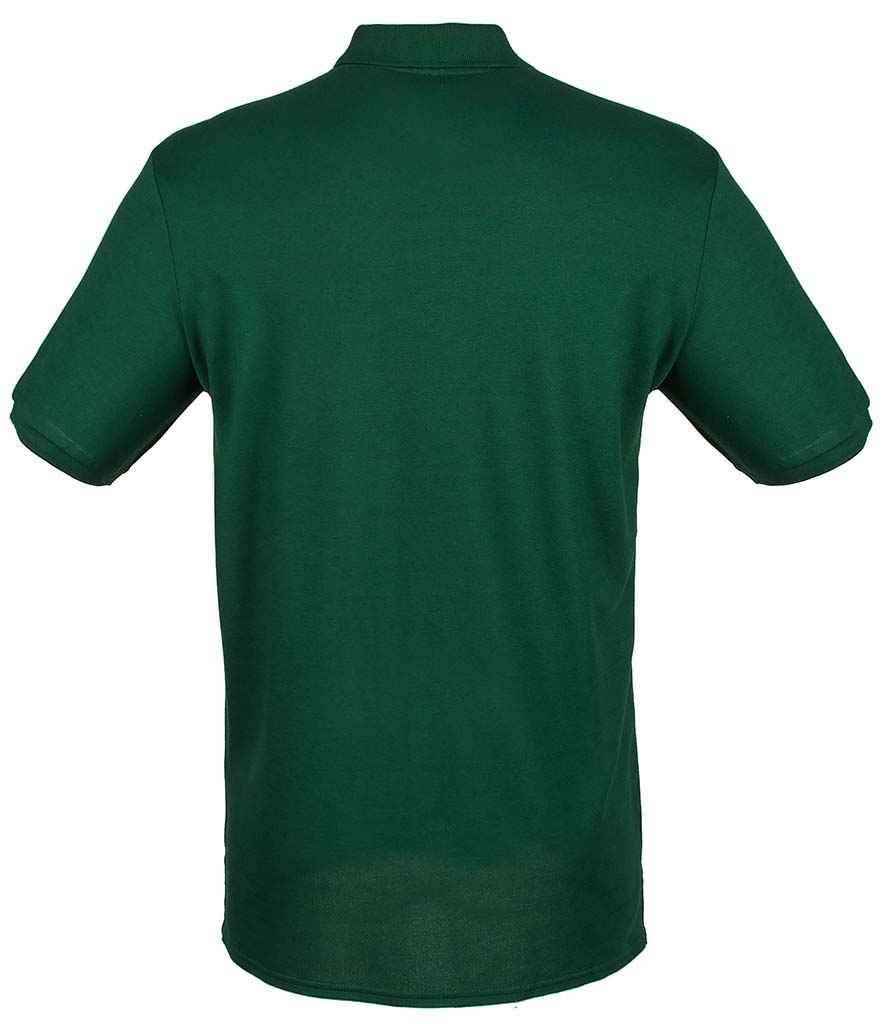 Henbury Modern Fit Cotton Pique Polo Shirt - (2nd Colours) in by Henbury — Custom branded clothing by Print Press, featuring premium embroidery produced in our specialist print lab in the UK.